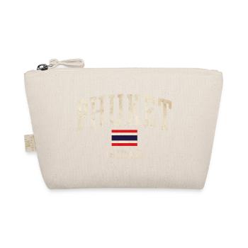 Logo vintage de Phuket Thaïlande - Trousse biologique - nature - Devant