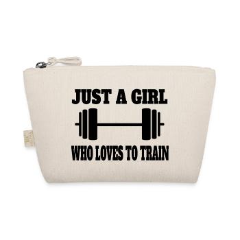 Fitness Muscle Femme Entraînement Fille Bodybuilder - Trousse biologique - nature - Devant