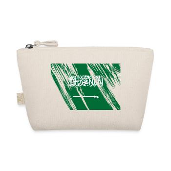 Saudi Arabien Flagge - Bio-Täschchen - Natur - Vorne