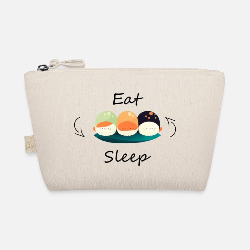 Sushi anime kawaii Japan - Bio-Täschchen - Natur