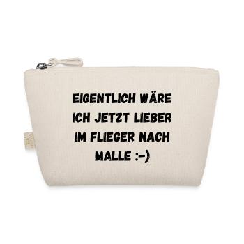 Partyspruch für Malle, Karneval ect. - Kostümidee - Bio-Täschchen - Natur - Vorne