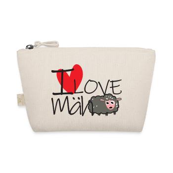 I Love Mäh - Bio-Täschchen - Natur - Vorne