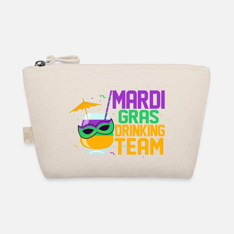 Mardi Gras Drinking Team Party BeadsParade Bio-Täschchen