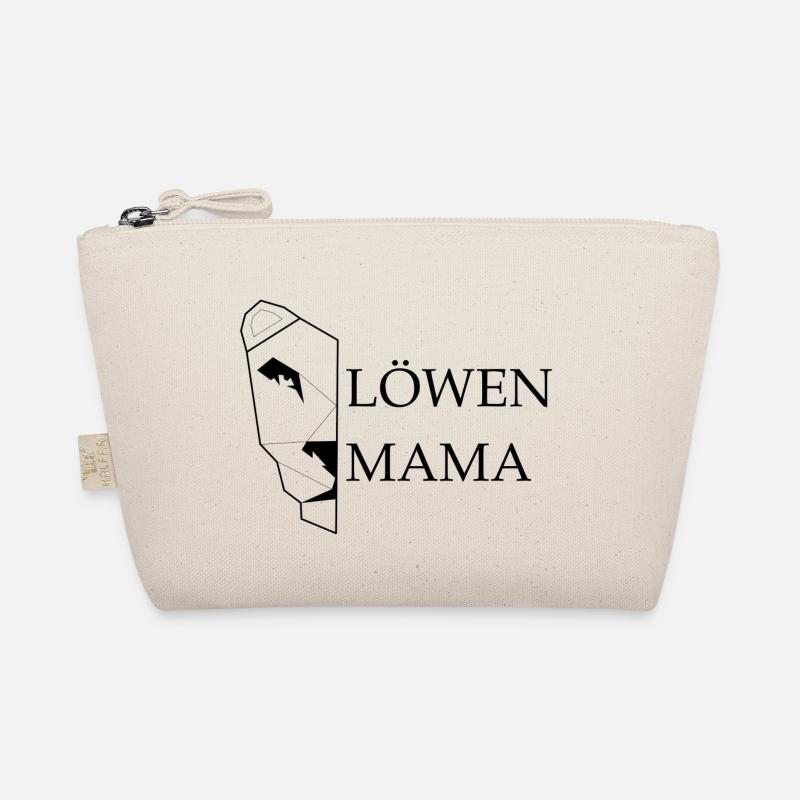 Löwen Mama - Bio-Täschchen - Natur