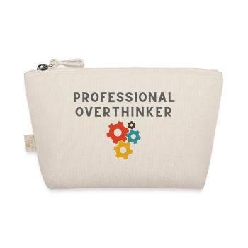 Professional Overthinker - Organic Pouch - nature - Front