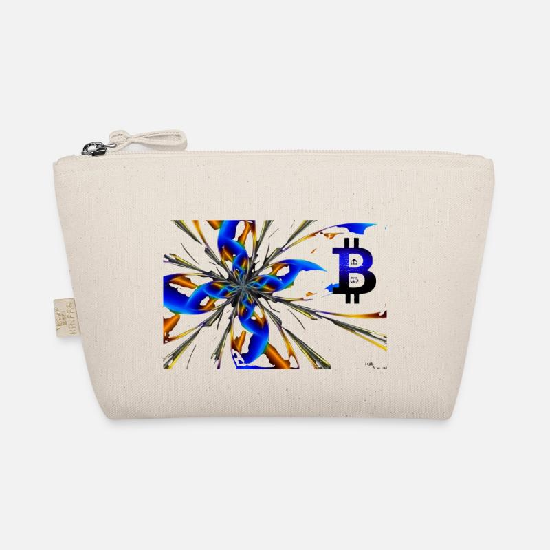 Abstract Bitcoin 1 Organic Pouch