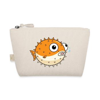 Puffer fish vector illustration - Organic Pouch - nature - Front