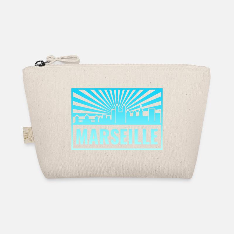 Rayons de soleil de la Skyline de Marseille Trousse biologique