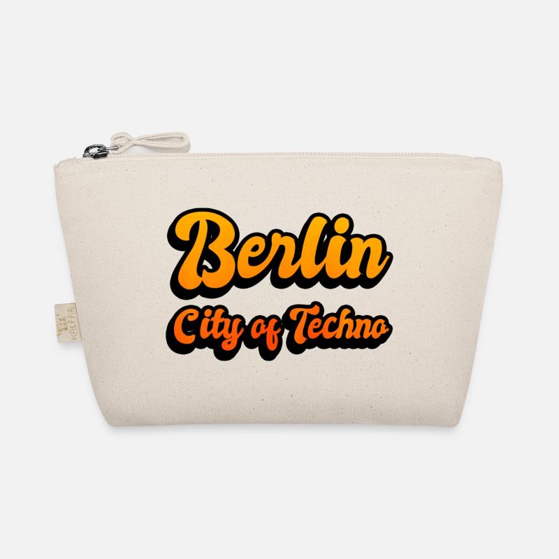 Berlin Stadt des Techno Bio-Täschchen