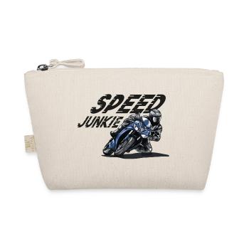 Speed Junkie - Motorrad, Bike, Motorsport - Bio-Täschchen - Natur - Vorne