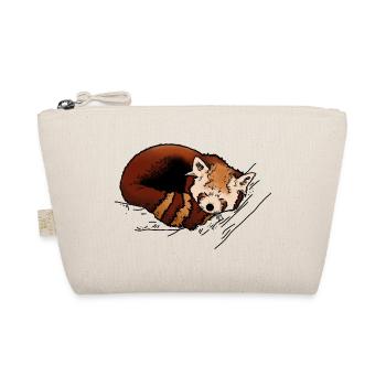 Red panda - Organic Pouch - nature - Front