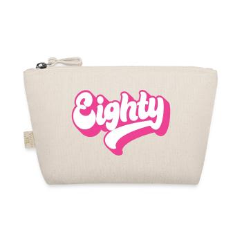 Eighty 80th Birthday Women Her 80 Years Old - Organic Pouch - nature - Front