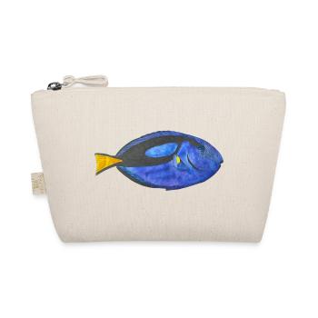 Blue Surgeonfish Snorkeling Fish Aquarium Reef - Organic Pouch - nature - Front