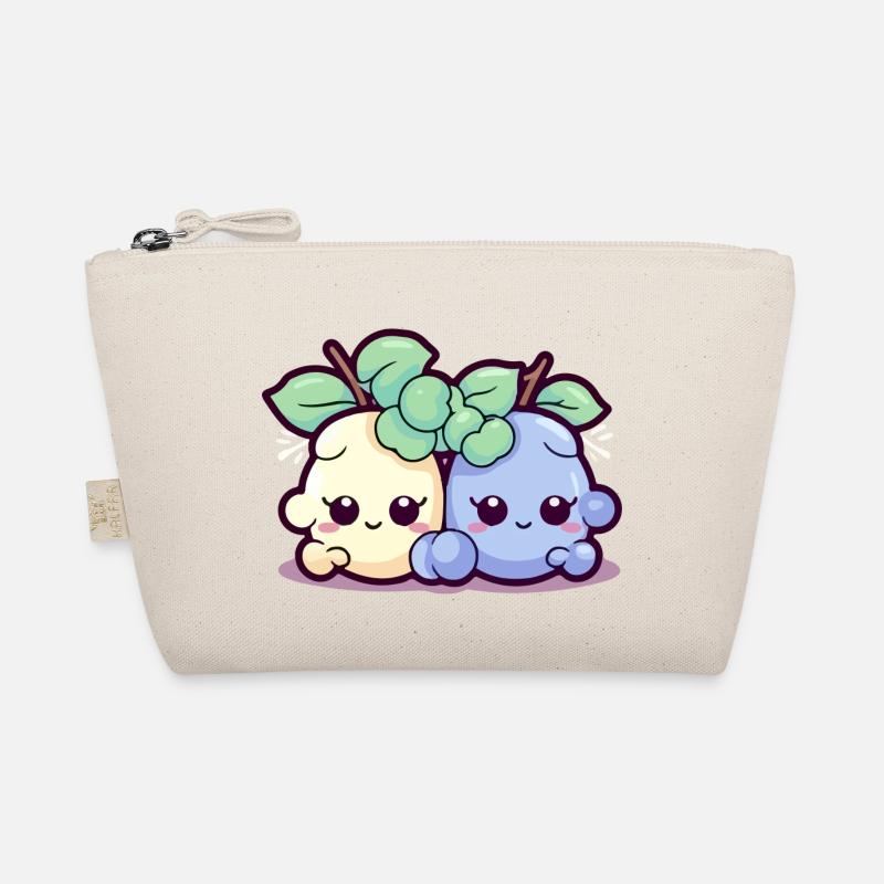 Mak et bok les raisins kawaii Trousse biologique