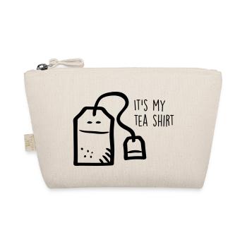 It's my tea shirt - Organic Pouch - nature - Front