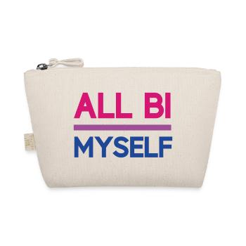 Pride Month LGBT - Alle bi(sexuell) Ich selbst - Bio-Täschchen - Natur - Vorne