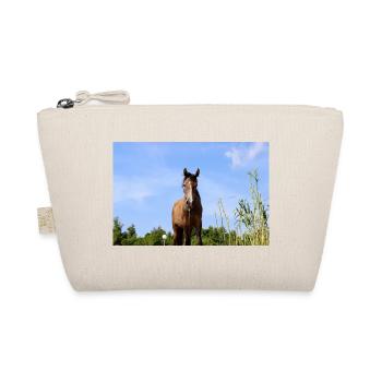 Horse Horse Poster - Organic Pouch - nature - Front