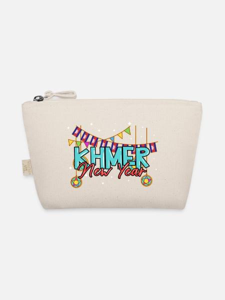 Kambodscha Khmer Neujahr Choul Chnam I Geschenk - Bio-Täschchen - Natur