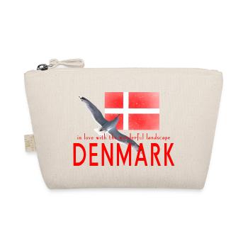 Dänemark Möwe - Bio-Täschchen - Natur - Vorne