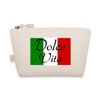 Dolce Vita - Bio-Täschchen - Natur - Vorne