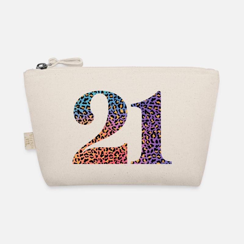 21e anniversaire léopard - Trousse biologique - nature
