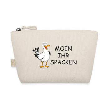 Moin ihr Spacken - Bio-Täschchen - Natur - Vorne