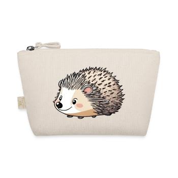 Igel - Bio-Täschchen - Natur - Vorne