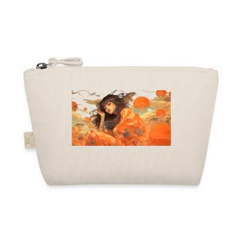 woman thinking - Organic Pouch - nature - Front