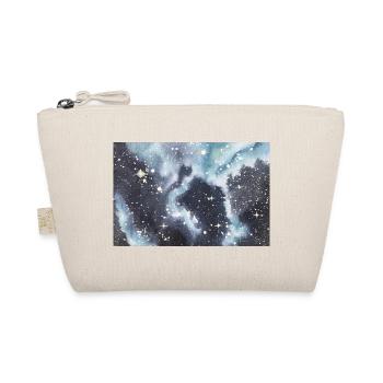galaxy nebula galaxy nebula nerd astronomy space - Organic Pouch - nature - Front