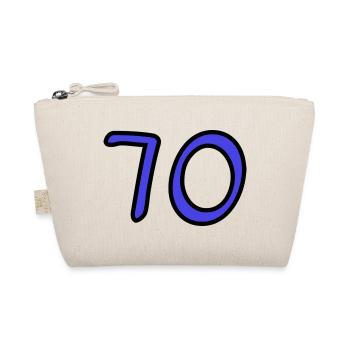 ANNIVERSARY. HAPPY BIRTHDAY. HAPPY BIRTHDAY. - Organic Pouch - nature - Front