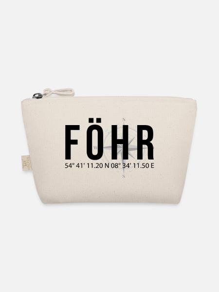 Koordinaten Föhr - Bio-Täschchen - Natur