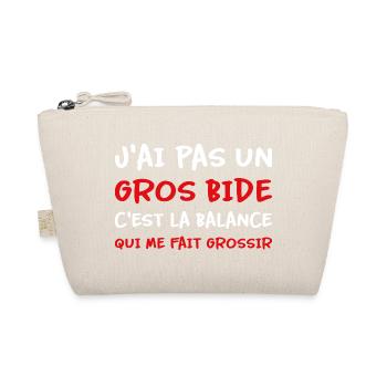J’ai pas un gros bide la balance qui fait grossir - Trousse biologique - nature - Devant