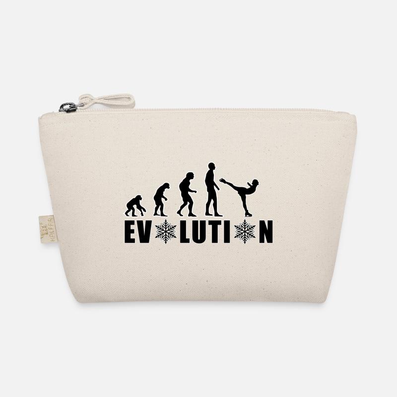 EVOLUTION EISKUNSTLAUF WINTER SCHNEE Bio-Täschchen
