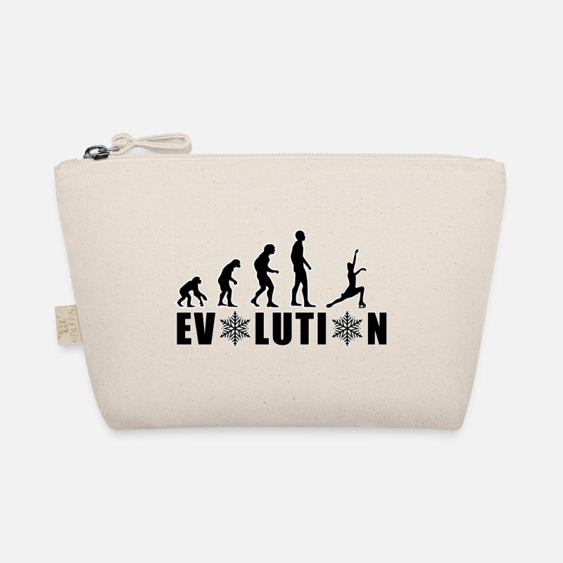 EVOLUTION EISKUNSTLAUF WINTER SCHNEE Bio-Täschchen