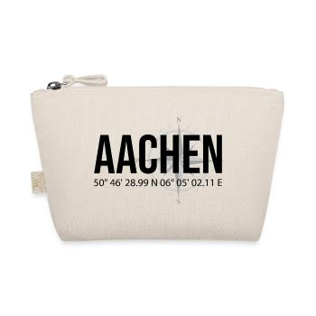 Koordinaten Aachen - Bio-Täschchen - Natur - Vorne