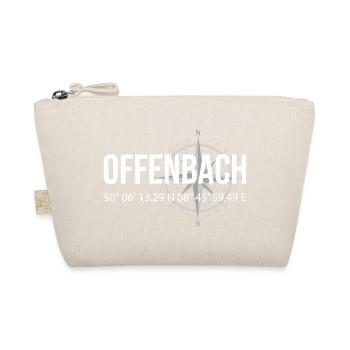 Koordinaten Offenbach - Bio-Täschchen - Natur - Vorne