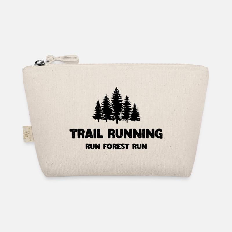 Trailrunning - Run Forest Run Bio-Täschchen