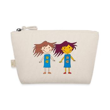girls friends - Organic Pouch - nature - Front