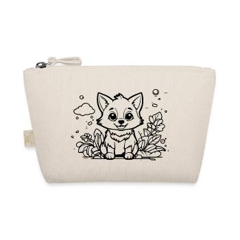 Renard Fleurs Nuages - Trousse biologique - nature - Devant