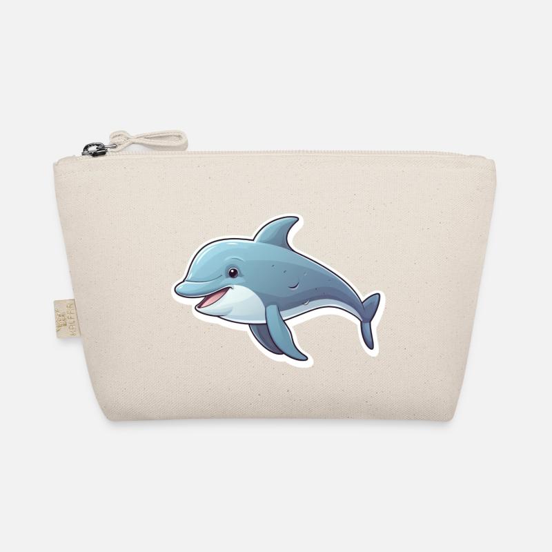 Delfin niedlich Bio-Täschchen