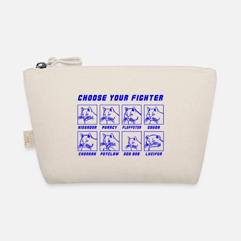 Wählen Sie Ihren Fighter - Mono Blue Bio-Täschchen