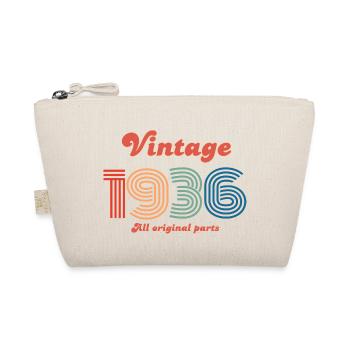 Vintage 1936 all original parts - Organic Pouch - nature - Front