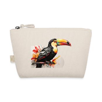 Tukan-Vogel , bunter Tukan, - Bio-Täschchen - Natur - Vorne