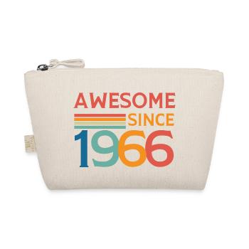 Awesome since 1966 - Organic Pouch - nature - Front