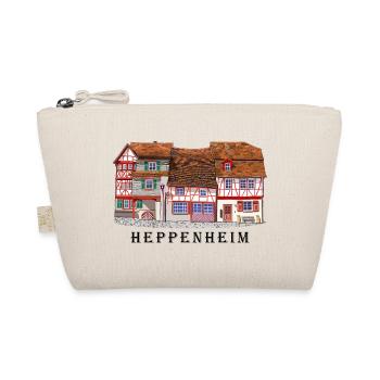 Heppenheim Altstadt., Amtsgasse Fachwerk, Odenwald - Organic Pouch - nature - Front