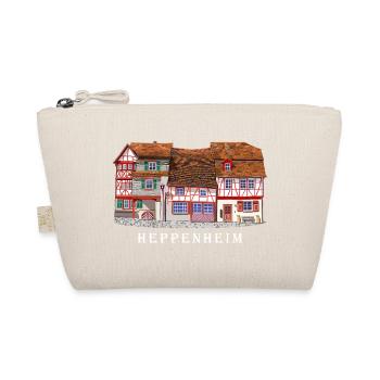 Heppenheim Altstadt., Amtsgasse Fachwerk, Odenwald - Organic Pouch - nature - Front