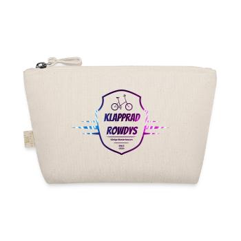 T-Shirt Klapprad Damen Faltrad Hoodie Cap Shirt - Bio-Täschchen - Natur - Vorne