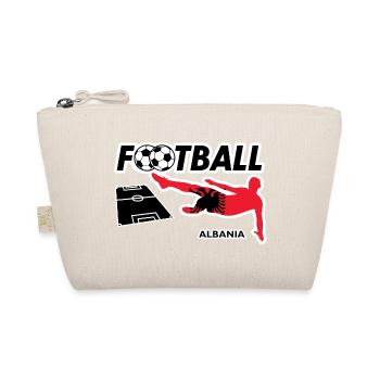 Football Fever Albania - Organic Pouch - nature - Front