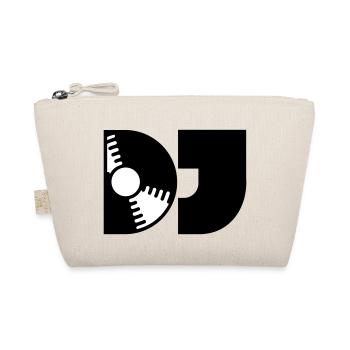 DJ Vinyl typography - Organic Pouch - nature - Front