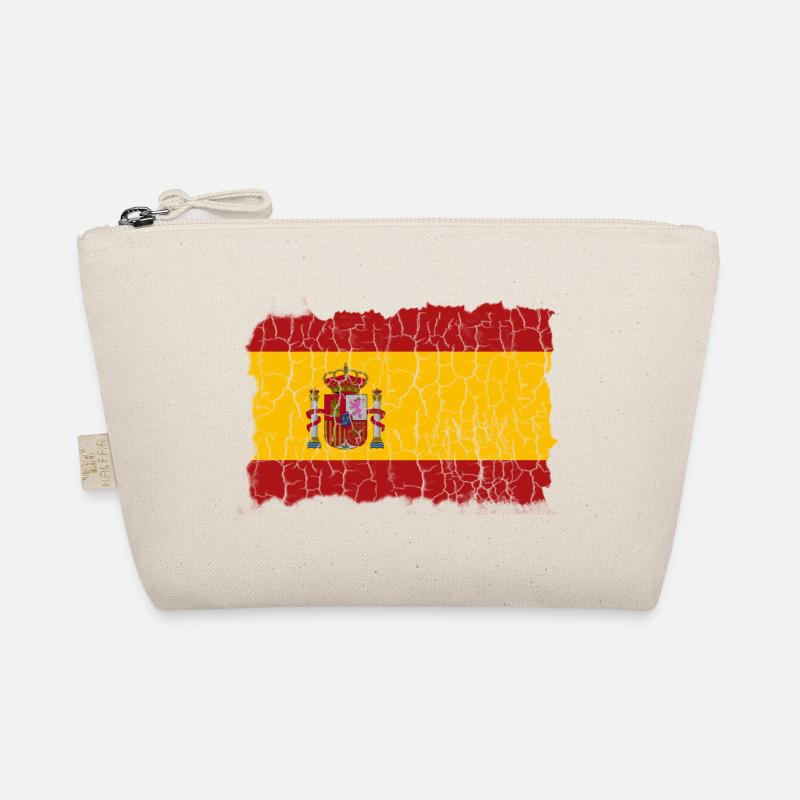Spanien Flagge Espania - Bio-Täschchen - Natur